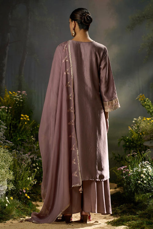 Antler Raw Silk Festive Kurta Set